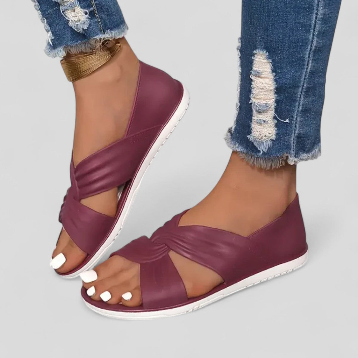 María Rocío™ | Sandalias Ortopédicas Confortables