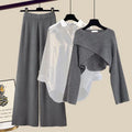 conjunto completo gris