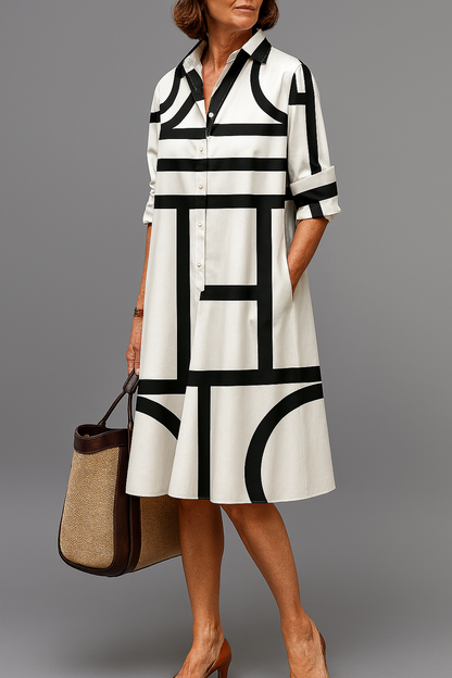 Noa™ | Chic Midi Dress