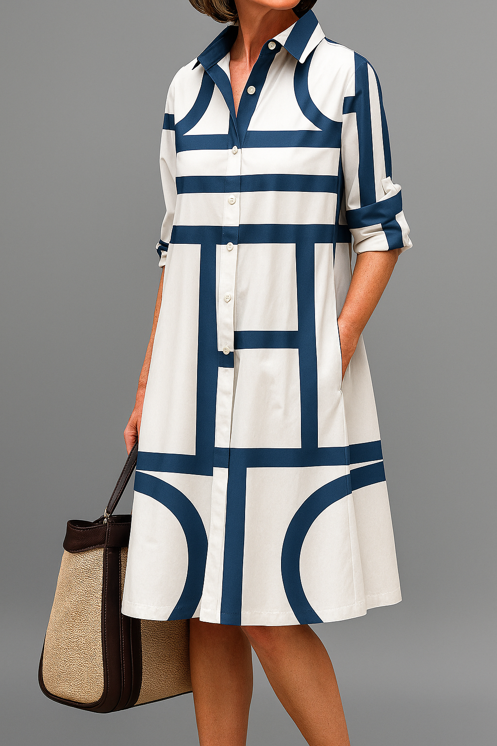 Olga™ | Elegante Vestido Midi