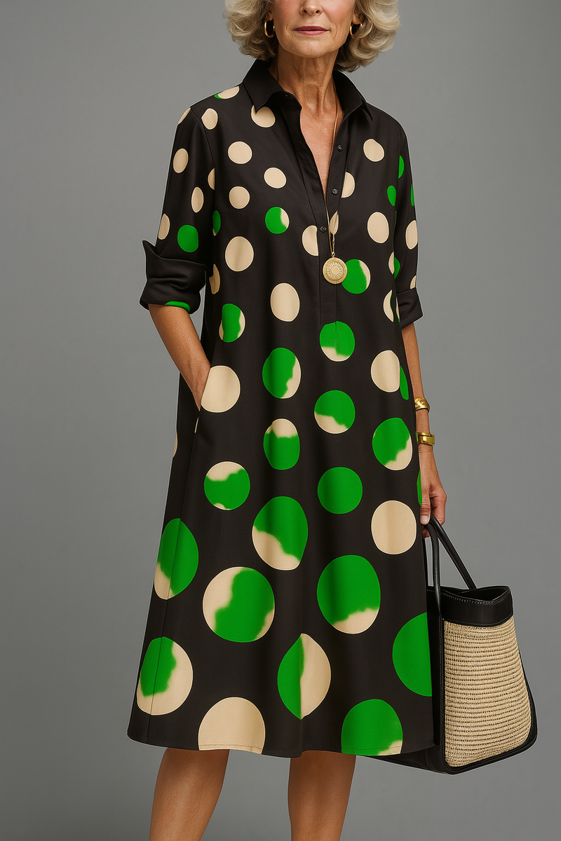 Pepa™ | Sofisticado vestido midi
