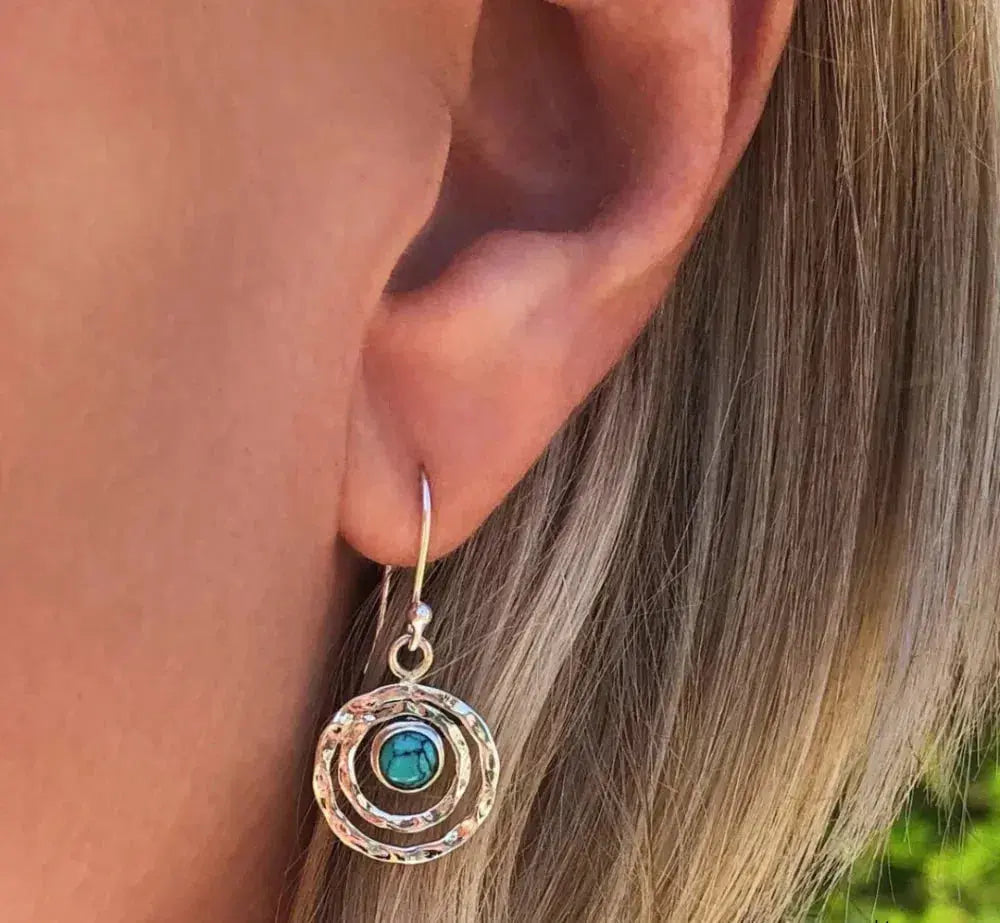 Anna-Sofie – Pendientes Boho Saturno