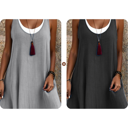 Helena™ | Vestido de Verano Efecto Dos Piezas