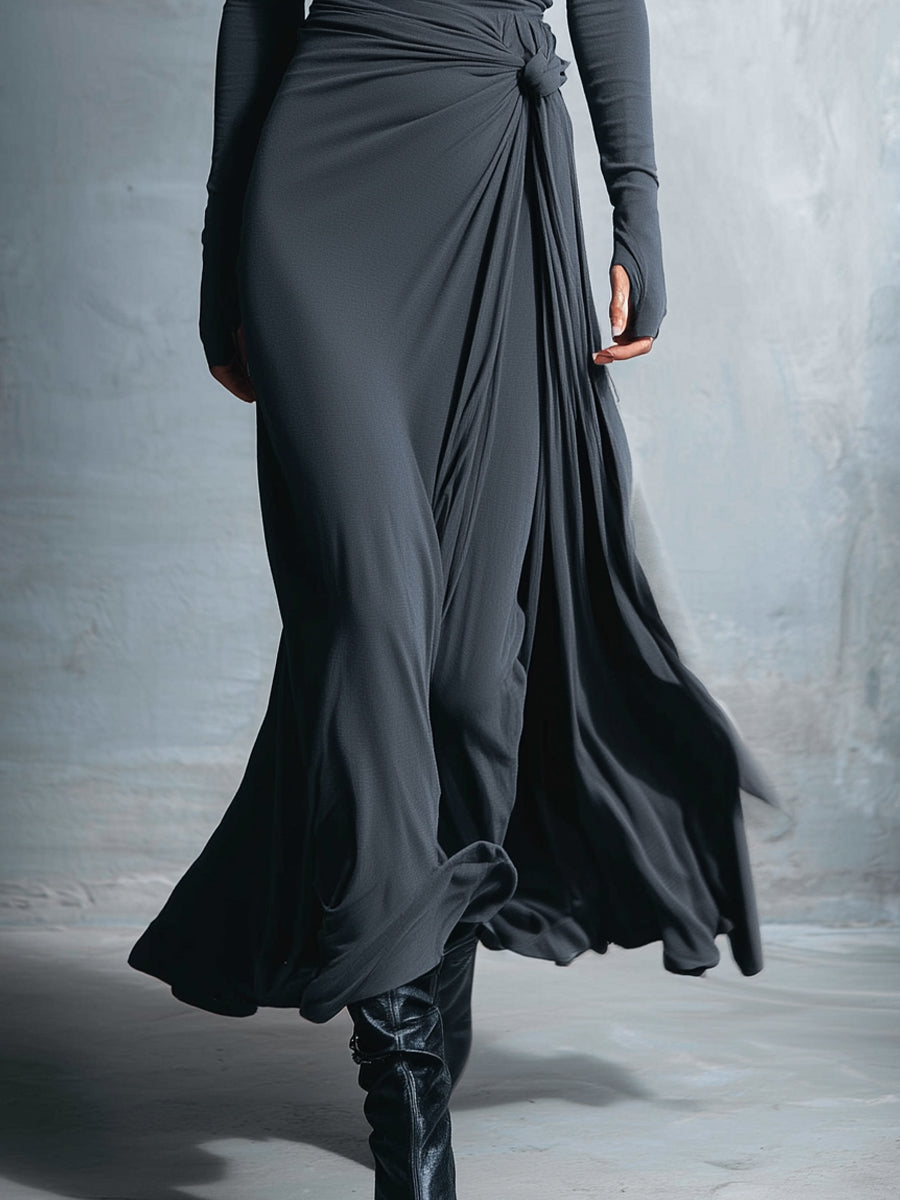 Luméa™ | Vestido largo fluido elegante