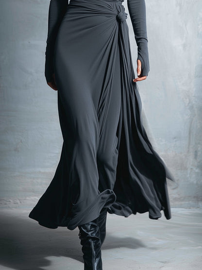 Luméa™ | Vestido largo fluido elegante