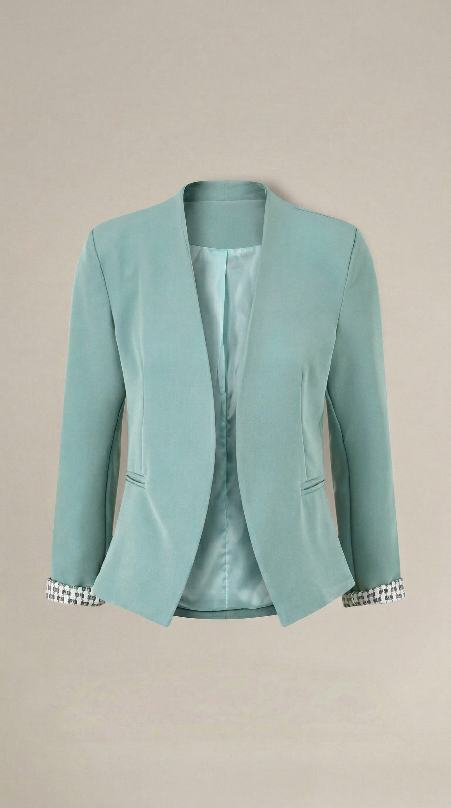 María Ariana™ | Blazer de corte recto con hombreras