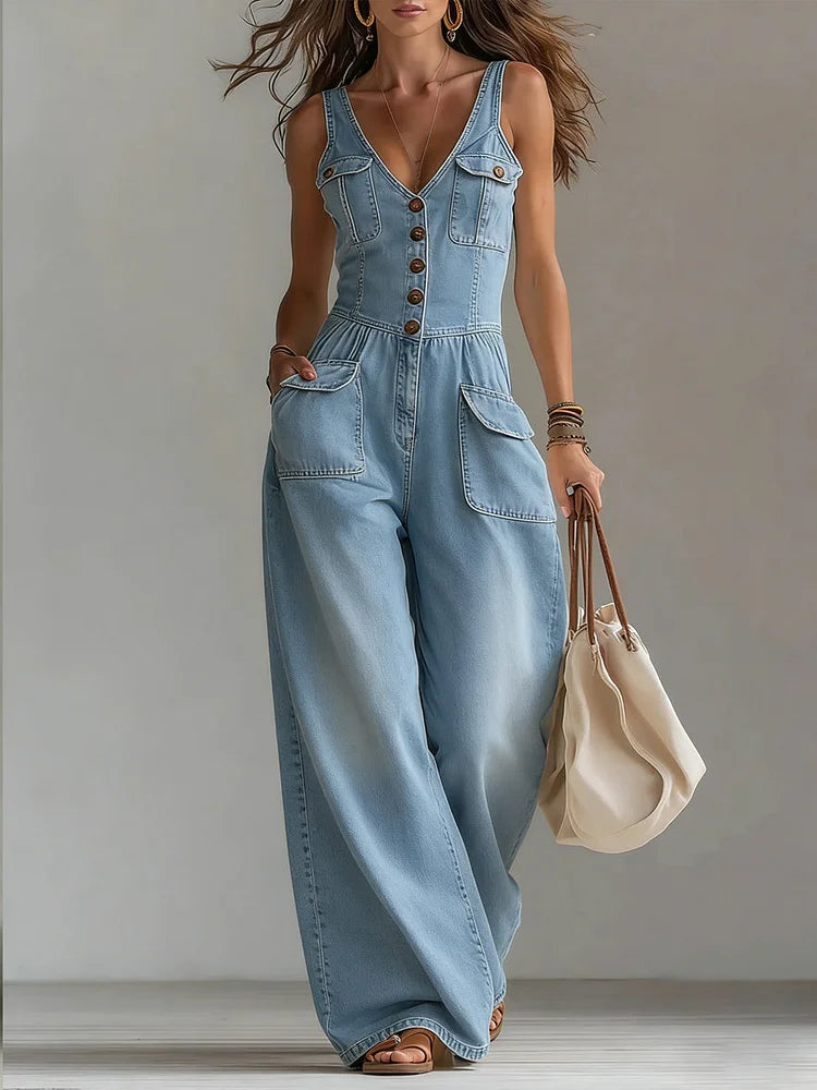 Garazi™ | Mono Denim Rilassato