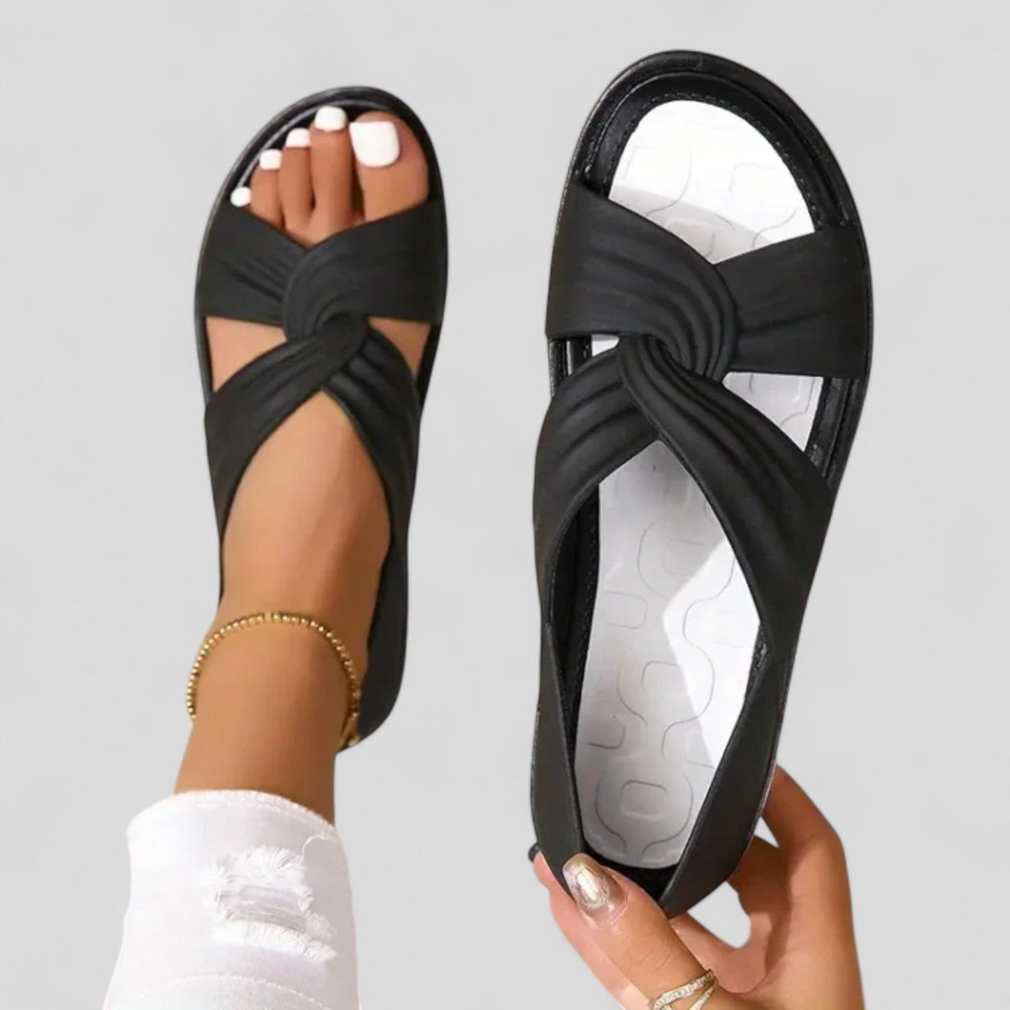 María Rocío™ | Sandalias Ortopédicas Confortables