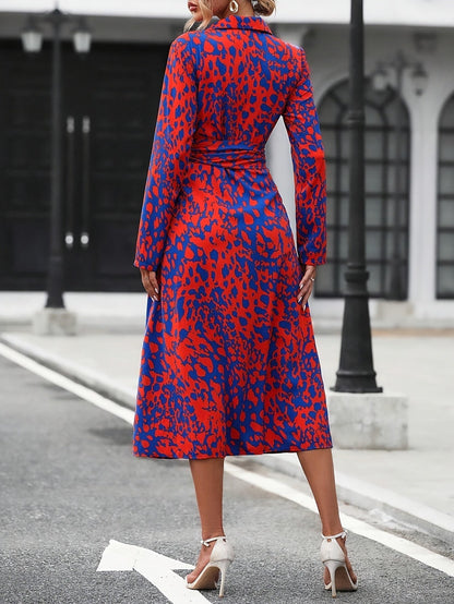 Cosette™ | Vestido Camisero Geométrico