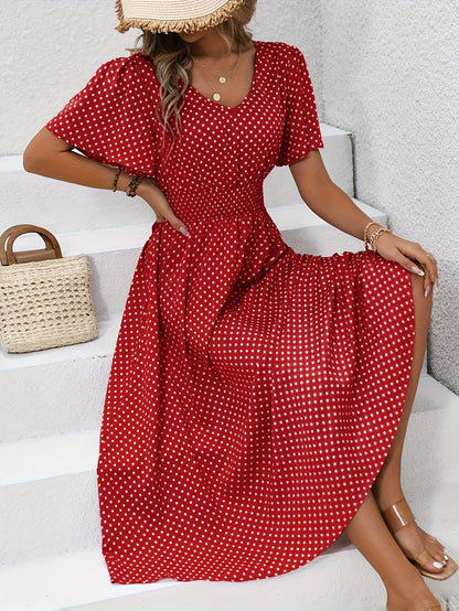 Pureza™ | Vestido Chic de Lunares