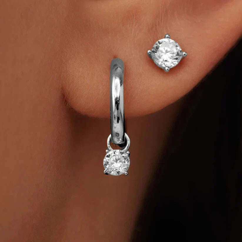 Conjunto pendientes Lágrimas de Luna