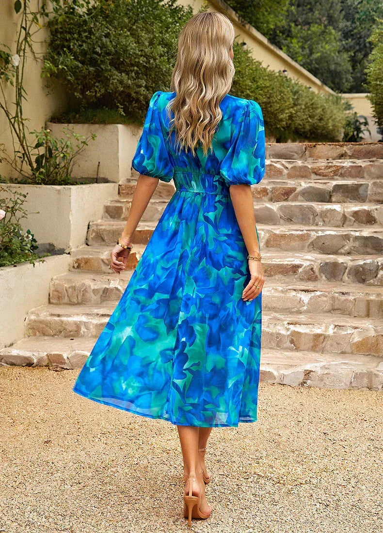 Celsa™ | Vestido Elegante con Escote en V