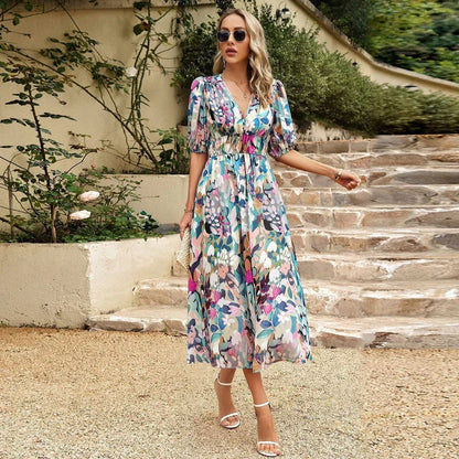 Celsa™ | Vestido Elegante con Escote en V