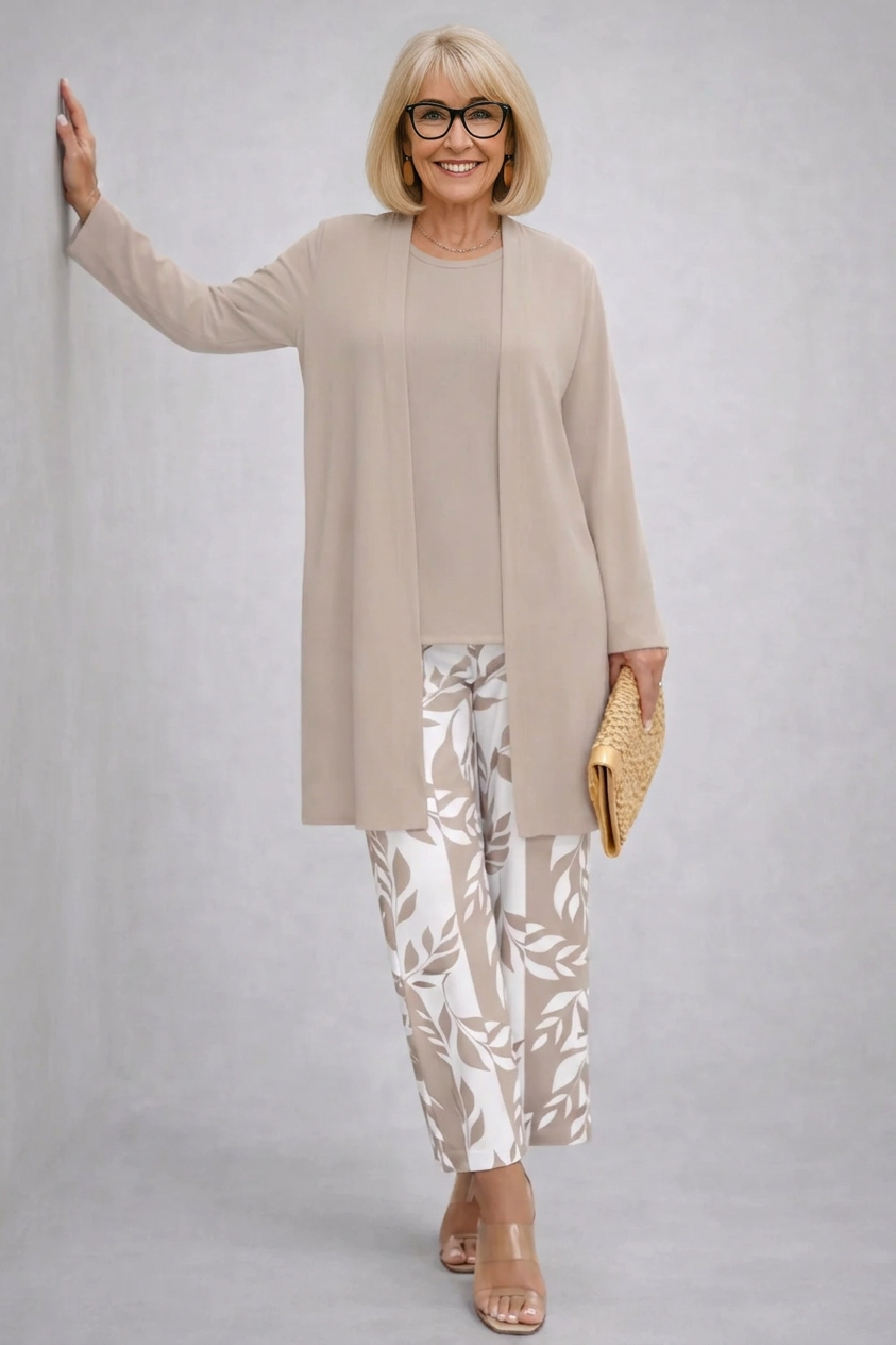 María Genoveva™ | Conjunto Elegante 3 Piezas