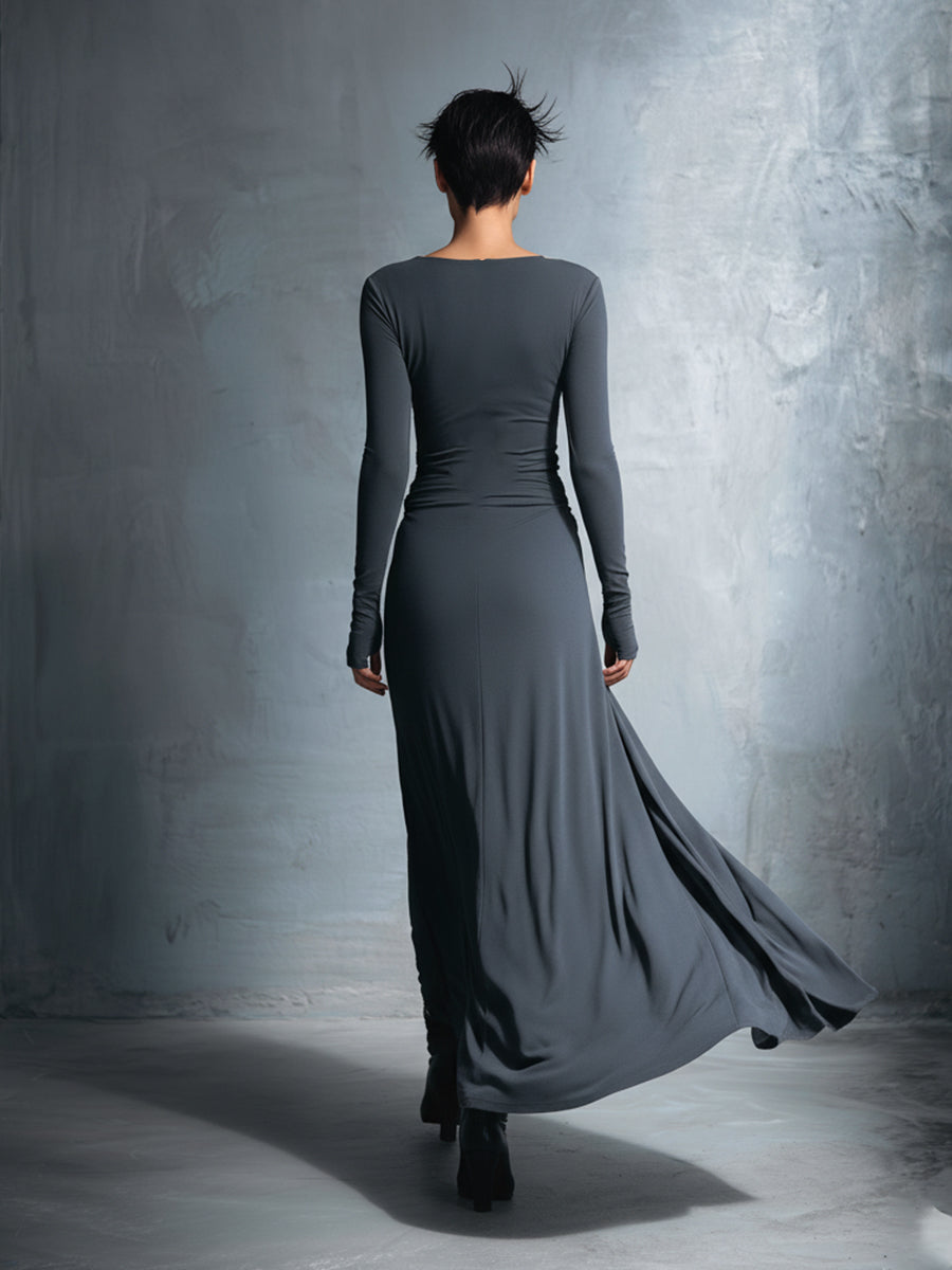 Luméa™ | Vestido largo fluido elegante
