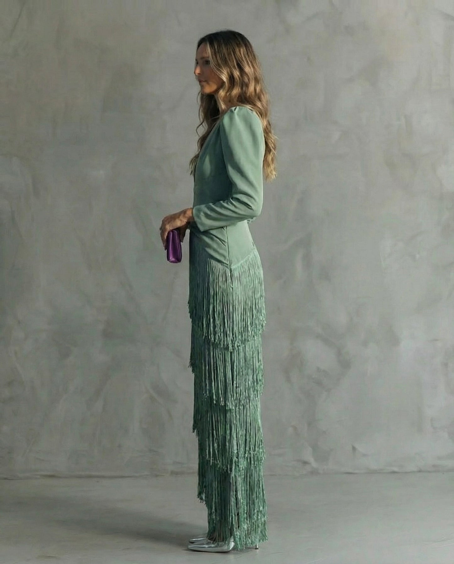 Martina™ | Vestido Élégante con Flecos Élise de La Scintilla
