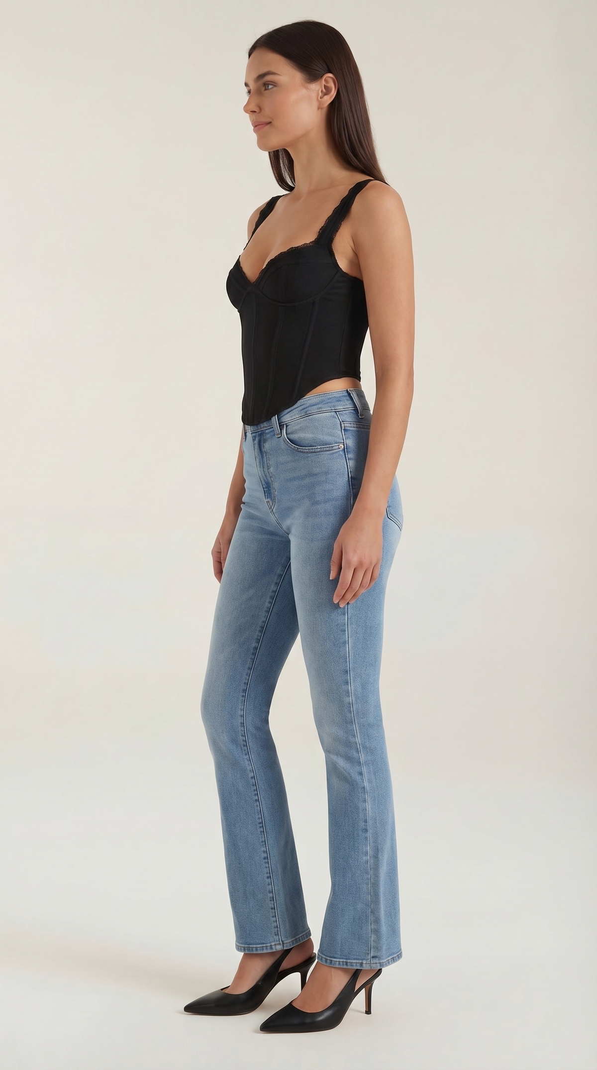 Kinga Mafalda™ | Lujoso Top con Detalles de Encaje
