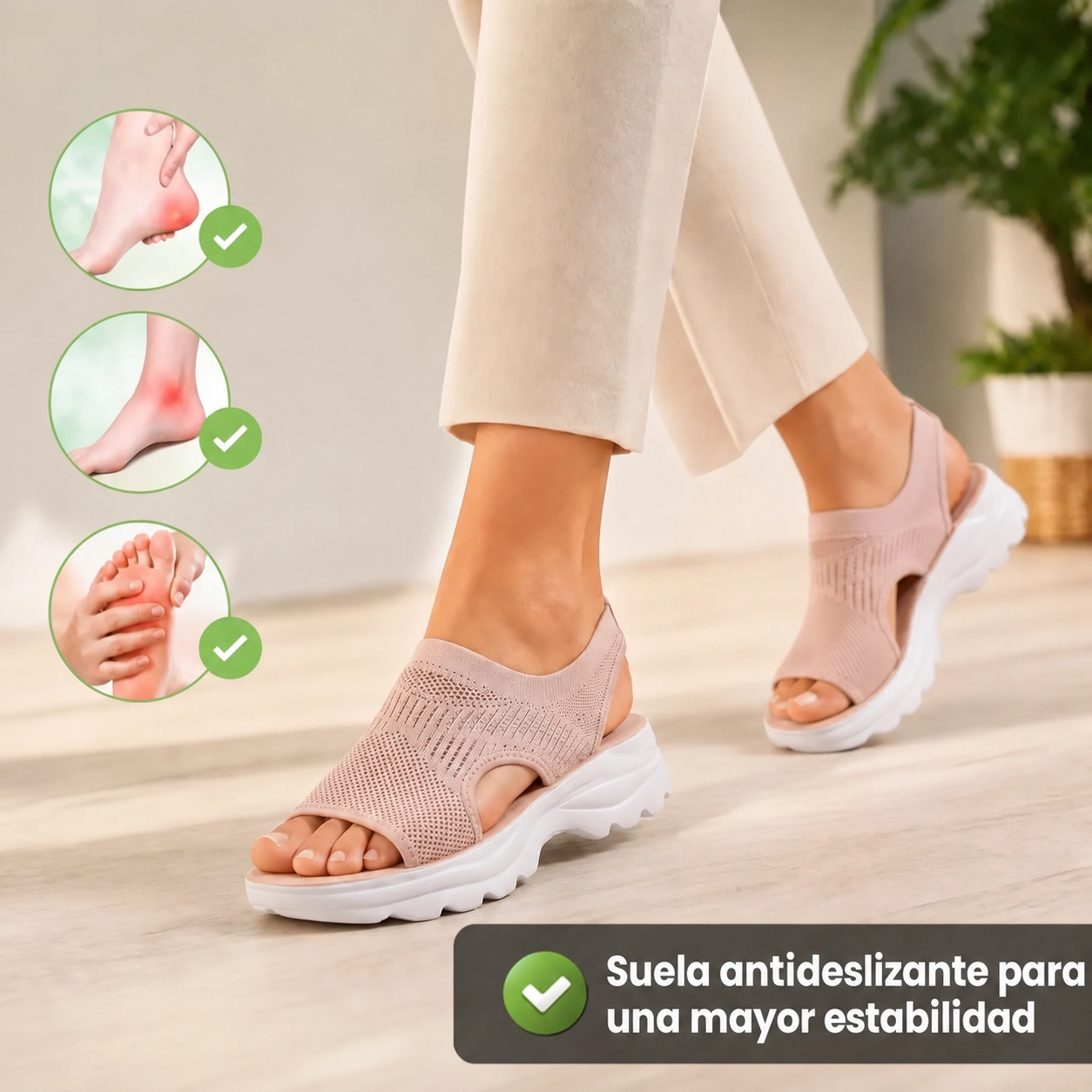 Mayte™ | Sandalias Ortopédicas Antideslizantes