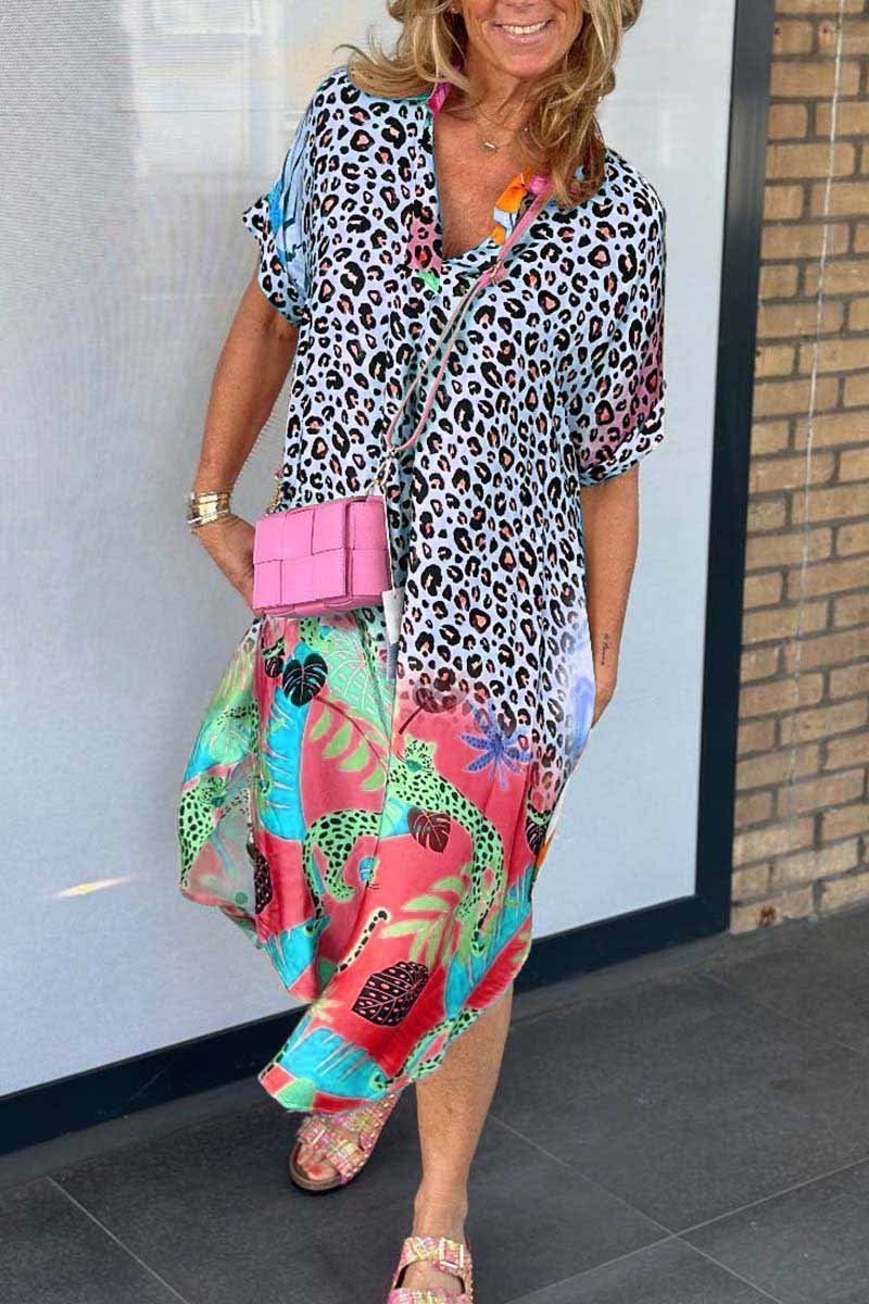 Clotilde™ | Vestido Casual con Diseño de Leopardo