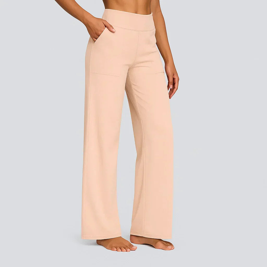 Alméra™ | Pantalón elegante jersey suave