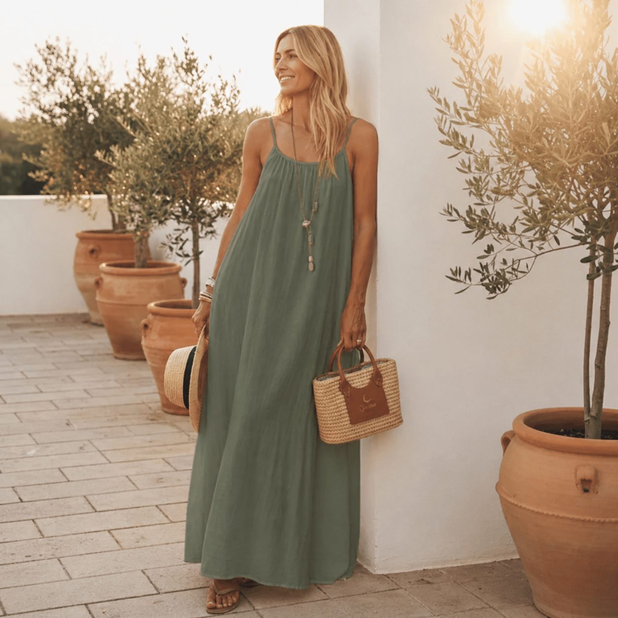 Fernanda™ | Robe fluide ceinturée
