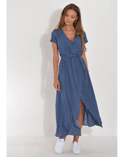 Casandra™ | Elegante vestido floral con escote en V