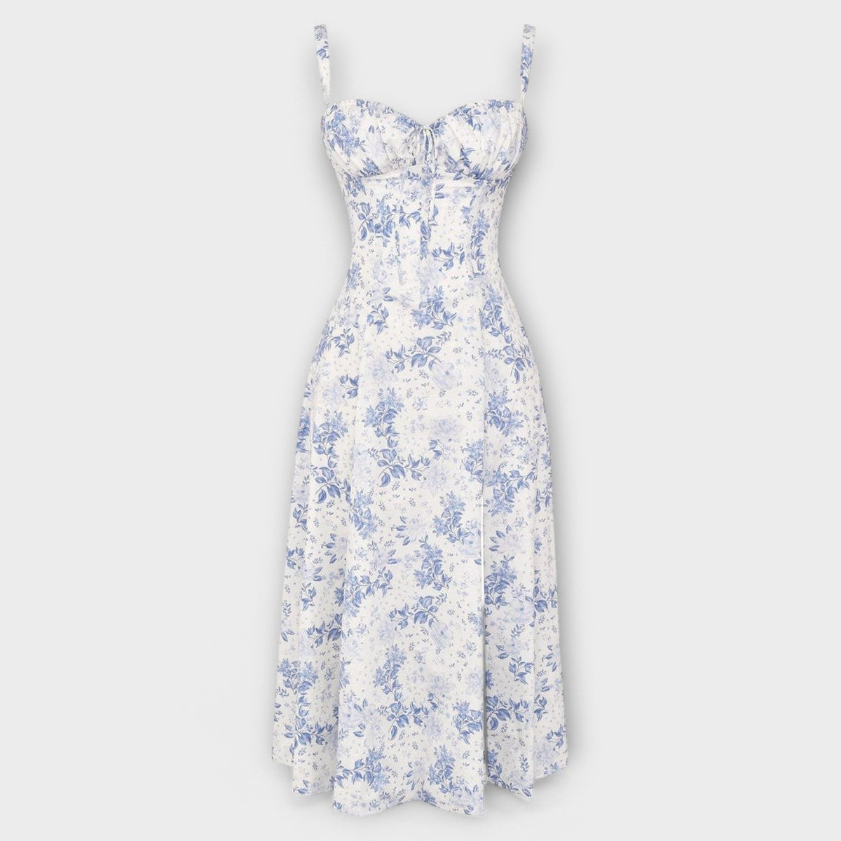Verónica™ | Vestido Midi con Diseño de Corsé