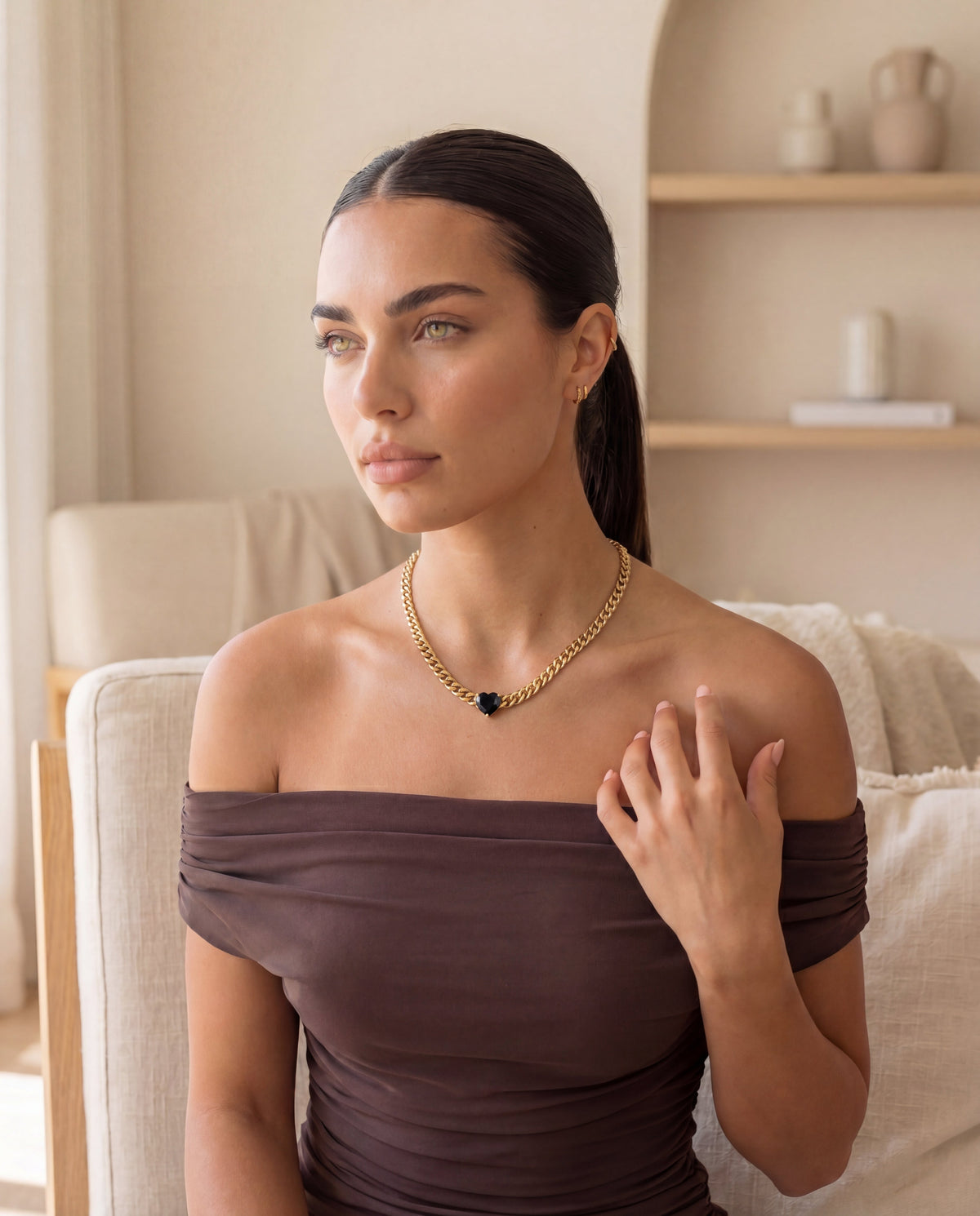 María Olalla™ | Collar Corazón de Tercio