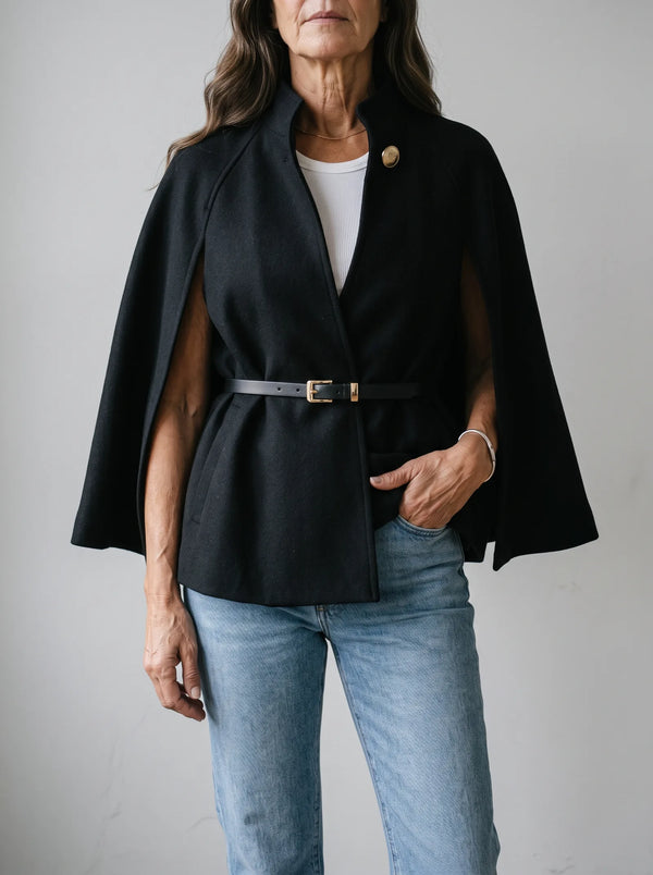 Oréliane™ | Veste papillon élégante avec ceinture