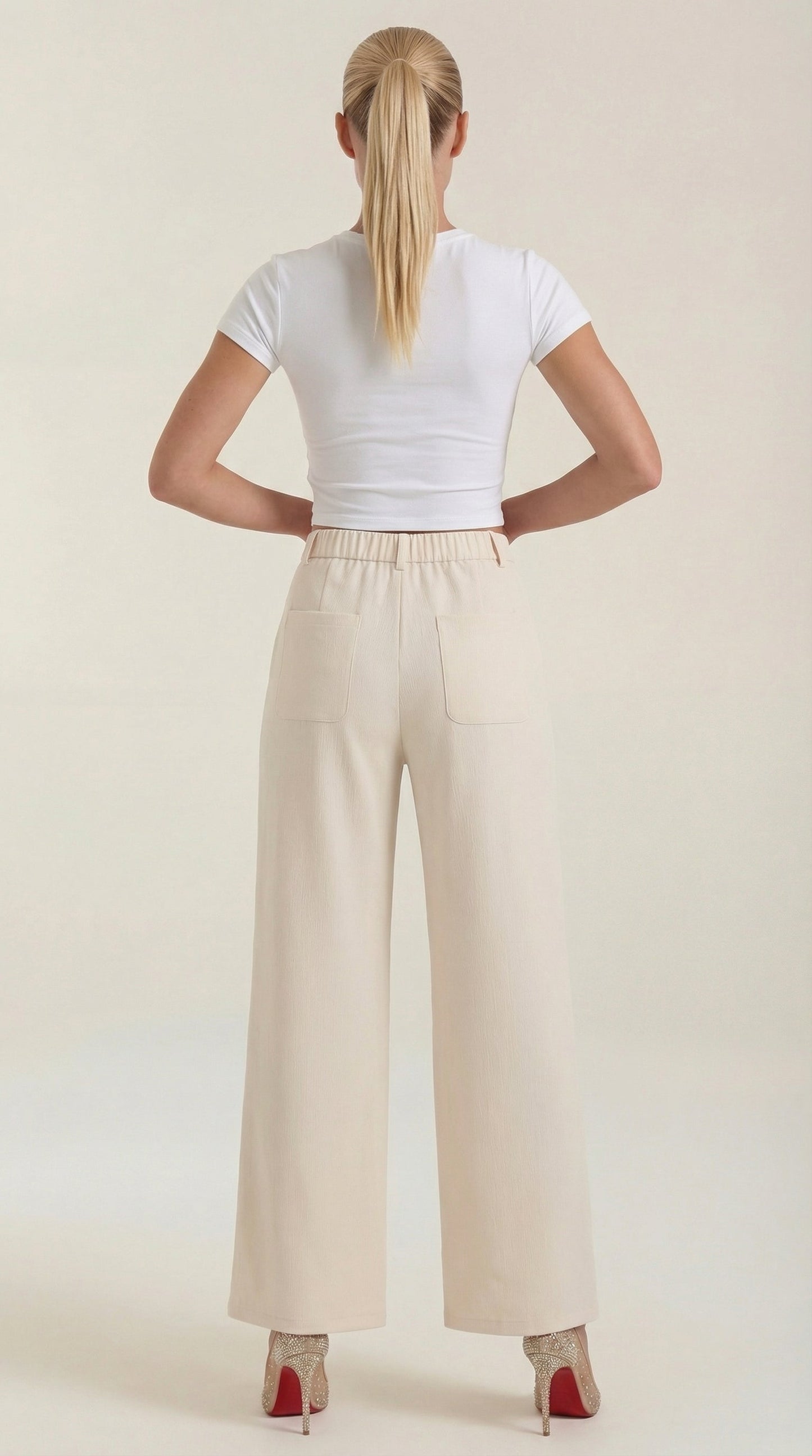 María Farrah™ | Allison Weite Pantalones de Pana