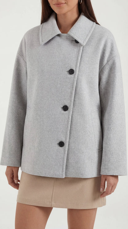 Remedios Mariana™ | Oversized Asymmetrical Coat