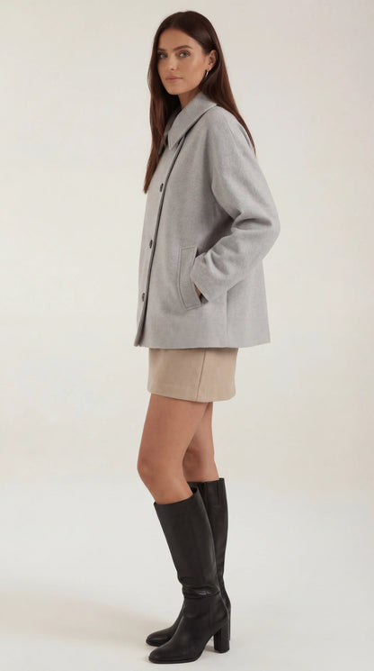 Remedios Mariana™ | Oversized Asymmetrical Coat