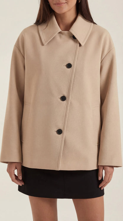 Remedios Mariana™ | Oversized Asymmetrical Coat