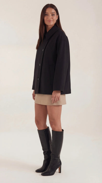Remedios Mariana™ | Oversized Asymmetrical Coat
