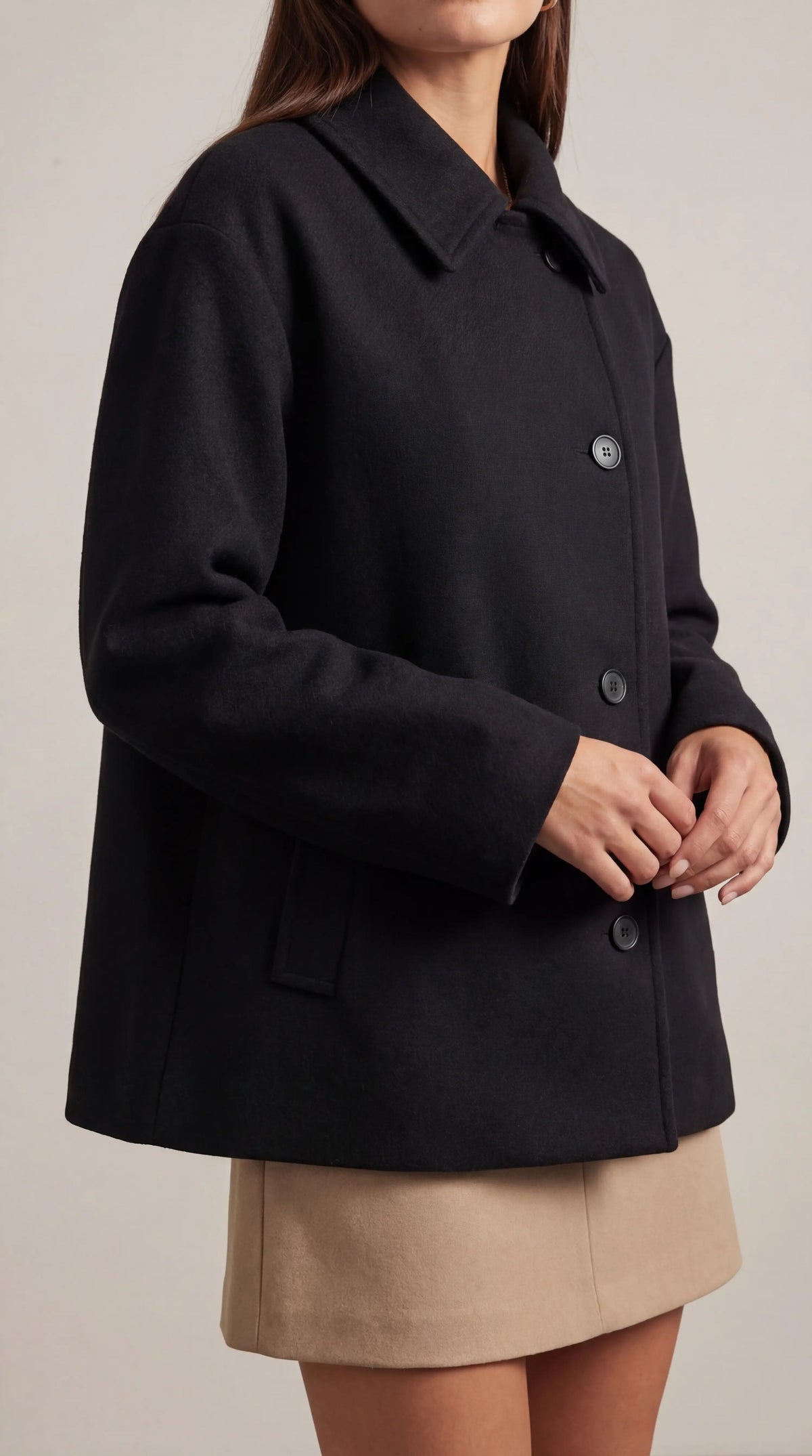Remedios Mariana™ | Oversized Asymmetrical Coat