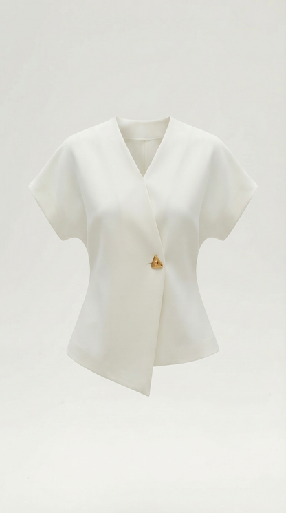 Traudel Ida™ | Blusa con escote en forma de V