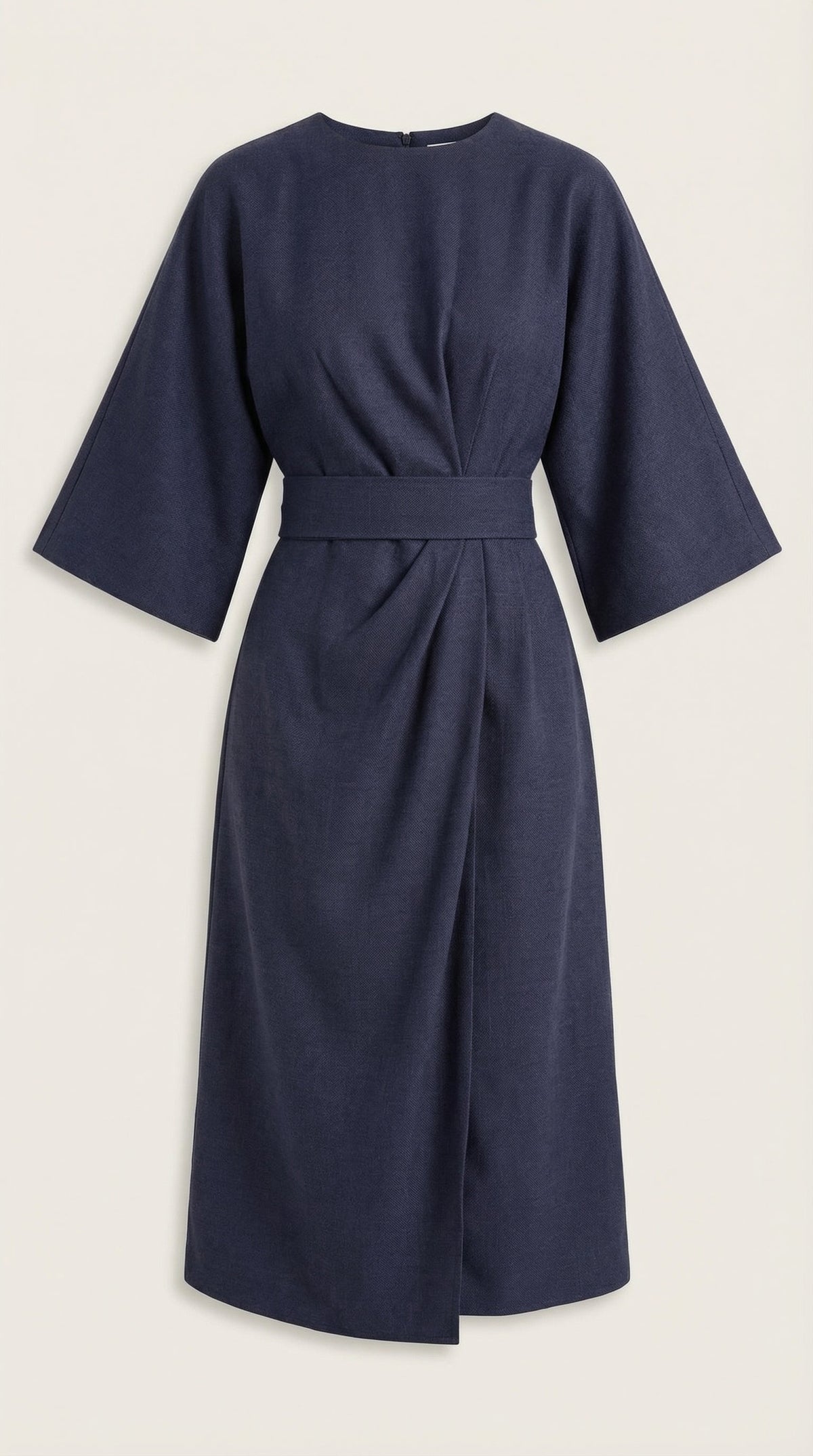 Rosa Fermina™ | Vestido Maxí Ana con Cinturón Ajustable en la Cintura