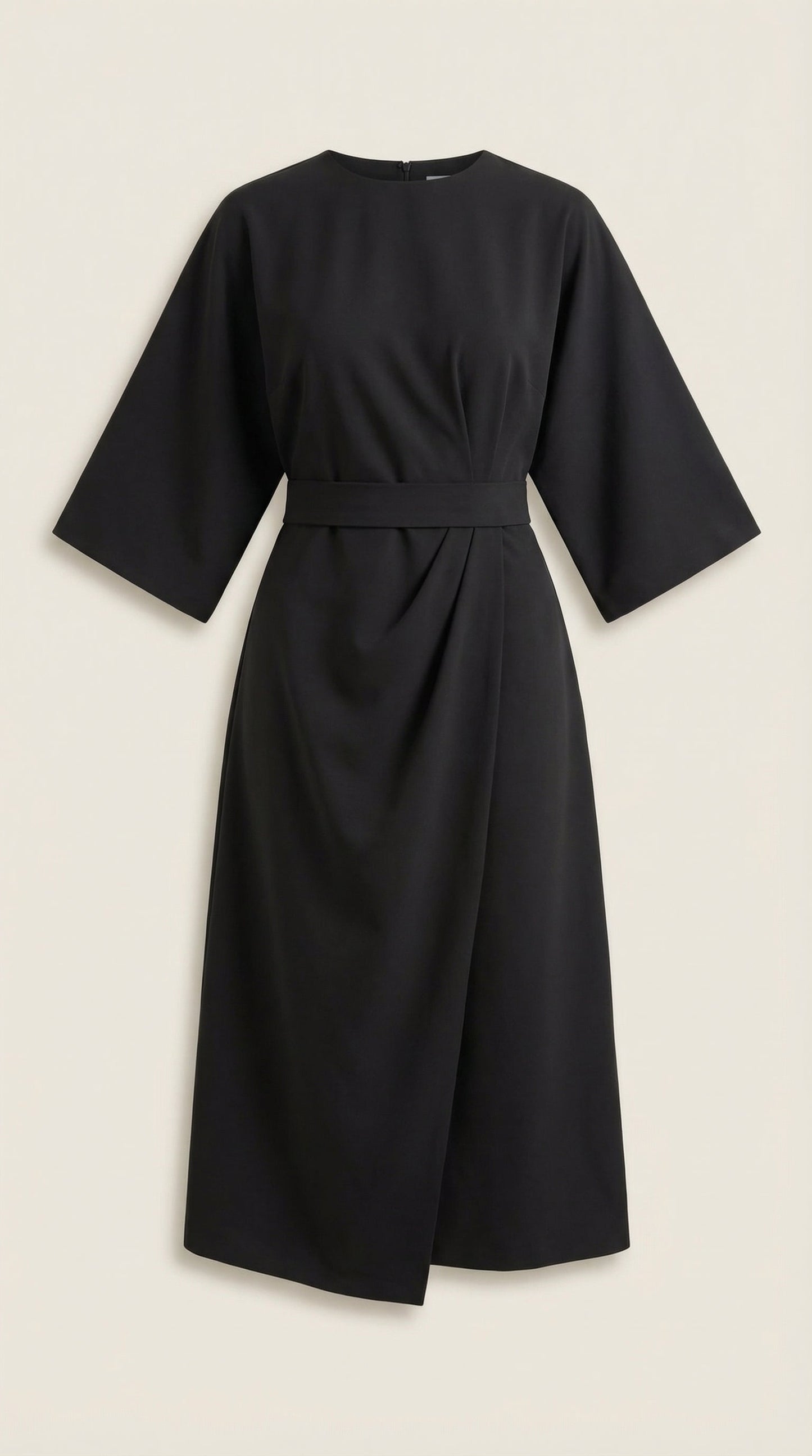 Rosa Fermina™ | Vestido Maxí Ana con Cinturón Ajustable en la Cintura