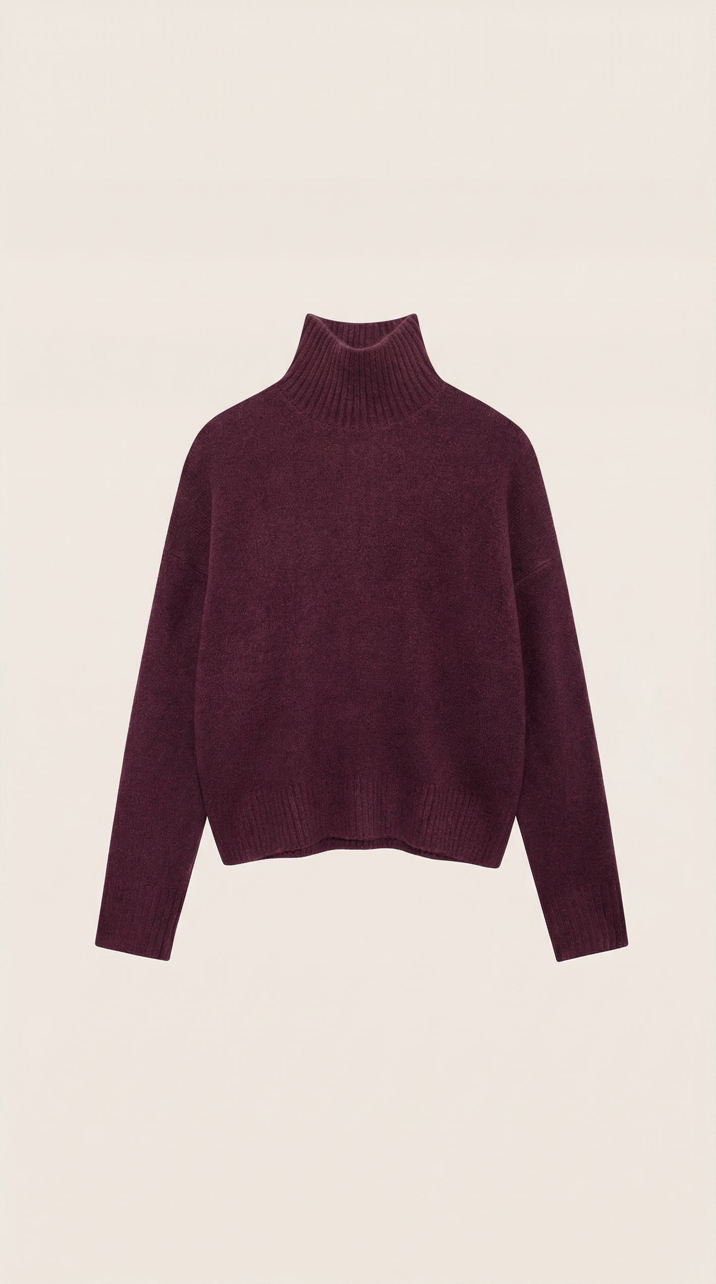 Inês Élyssia™ | Suéter de cuello alto - Tejido elegante