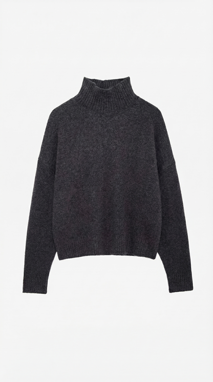 Inês Élyssia™ | Suéter de cuello alto - Tejido elegante