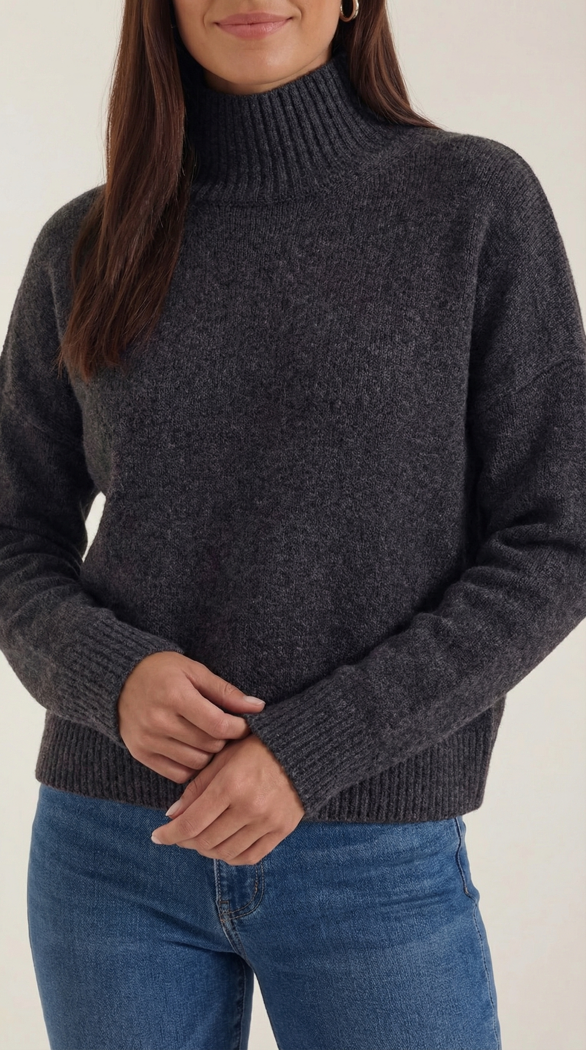 Inês Élyssia™ | Suéter de cuello alto - Tejido elegante