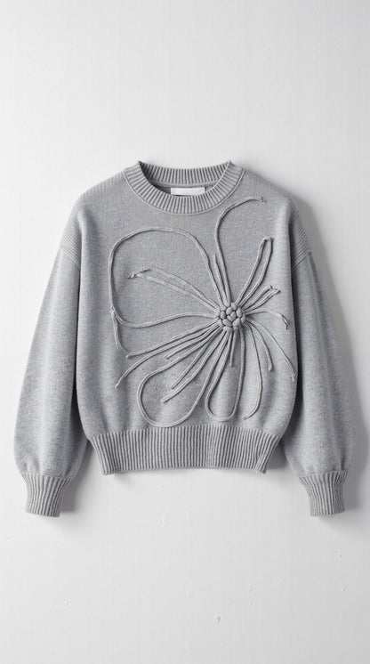 María Marisa™ | Suéter de punto con diseño floral