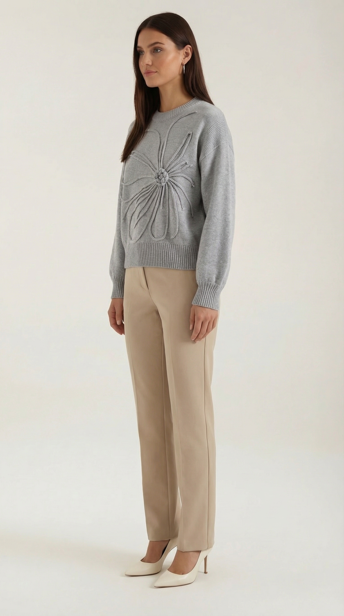 María Marisa™ | Suéter de punto con diseño floral