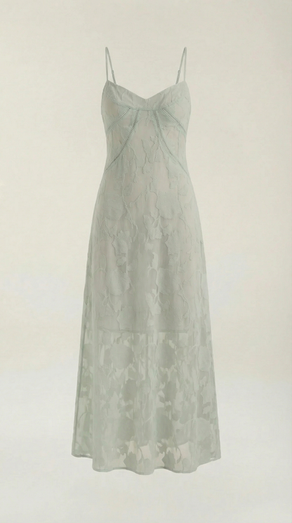 Ana Aida™ | Vestido Largo de Encaje Arabelle