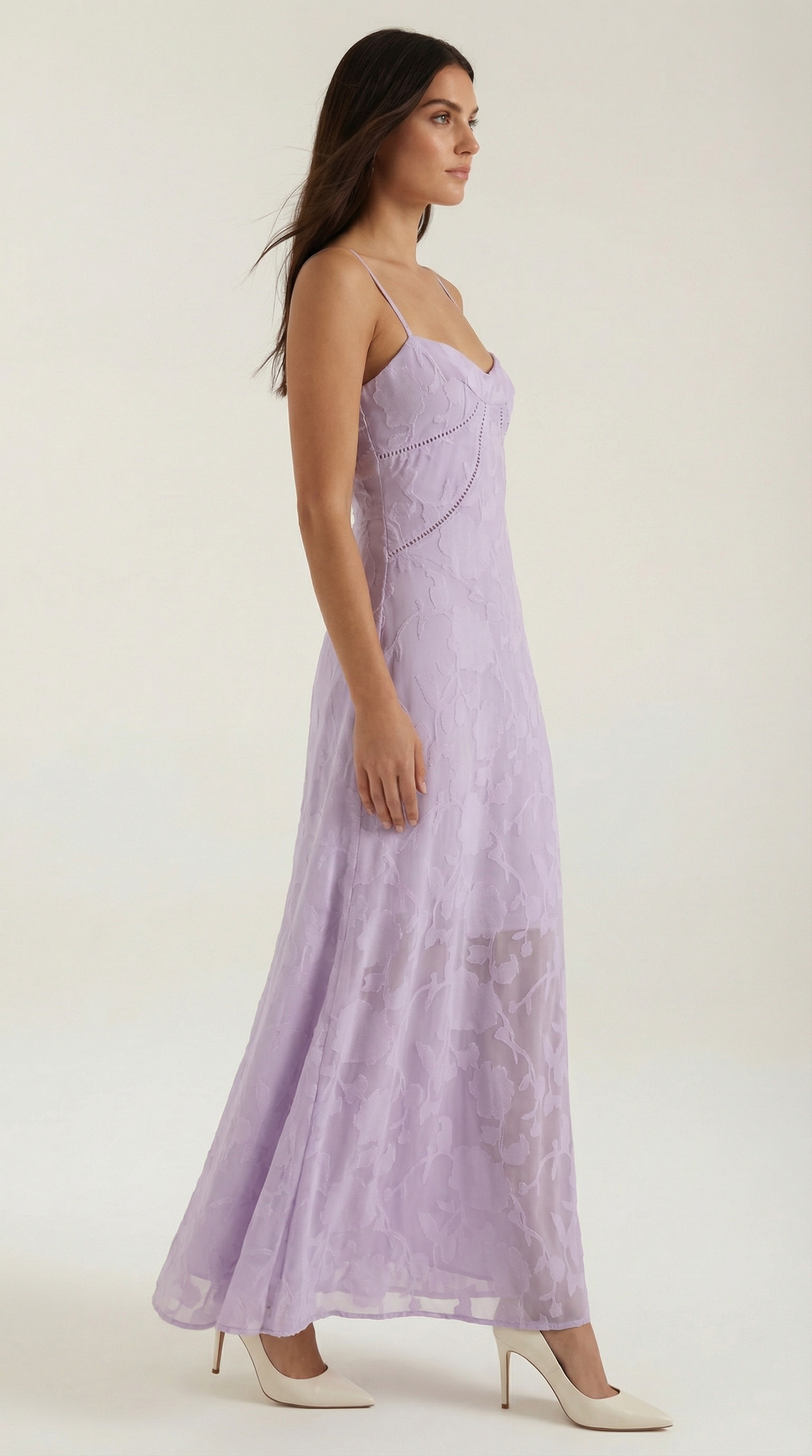 Rosa Cielo™ | Vestido de Encaje Arabelle para Maxicóctel