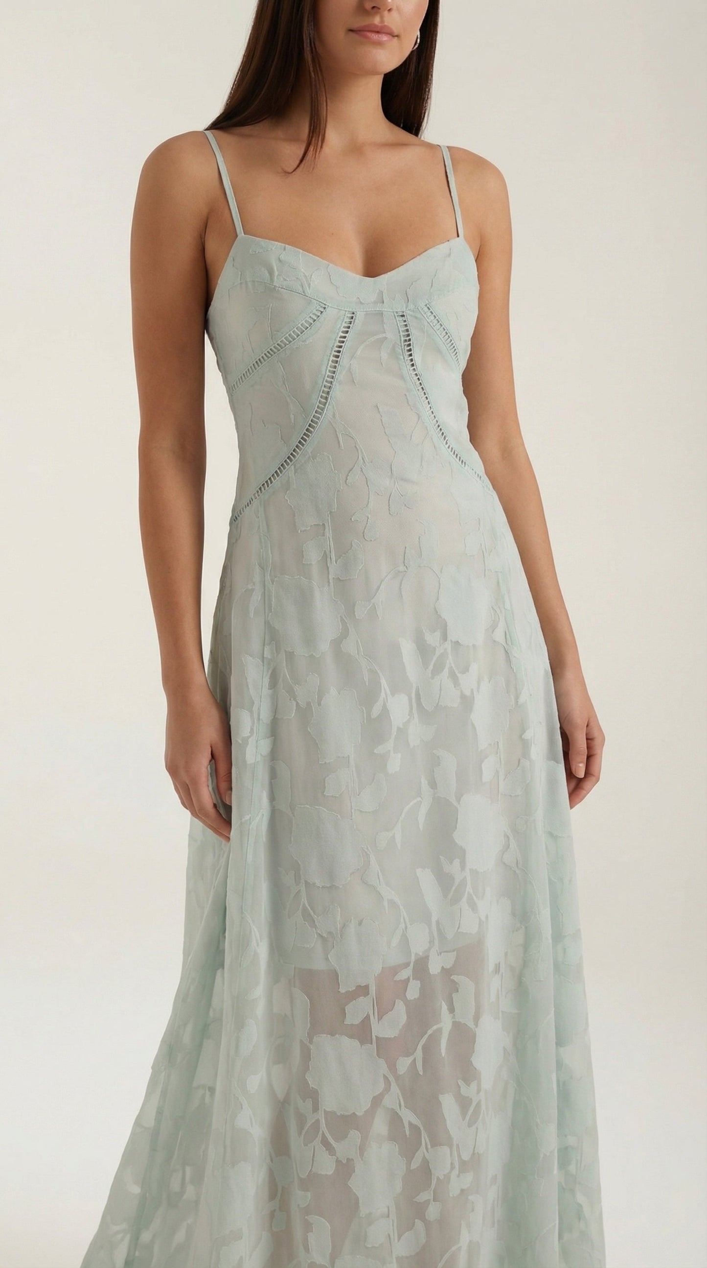 Rosa Cielo™ | Vestido de Encaje Arabelle para Maxicóctel