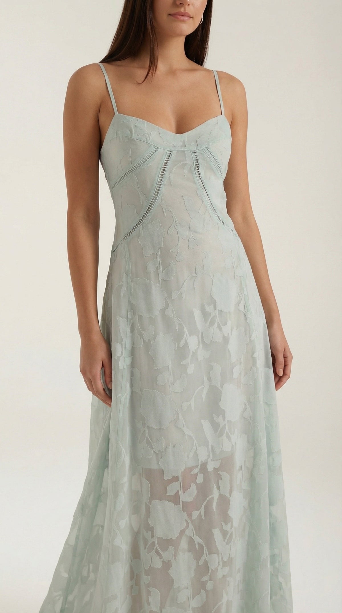 Ana Aida™ | Vestido Largo de Encaje Arabelle