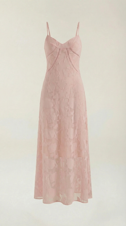 Rosa Cielo™ | Vestido de Encaje Arabelle para Maxicóctel