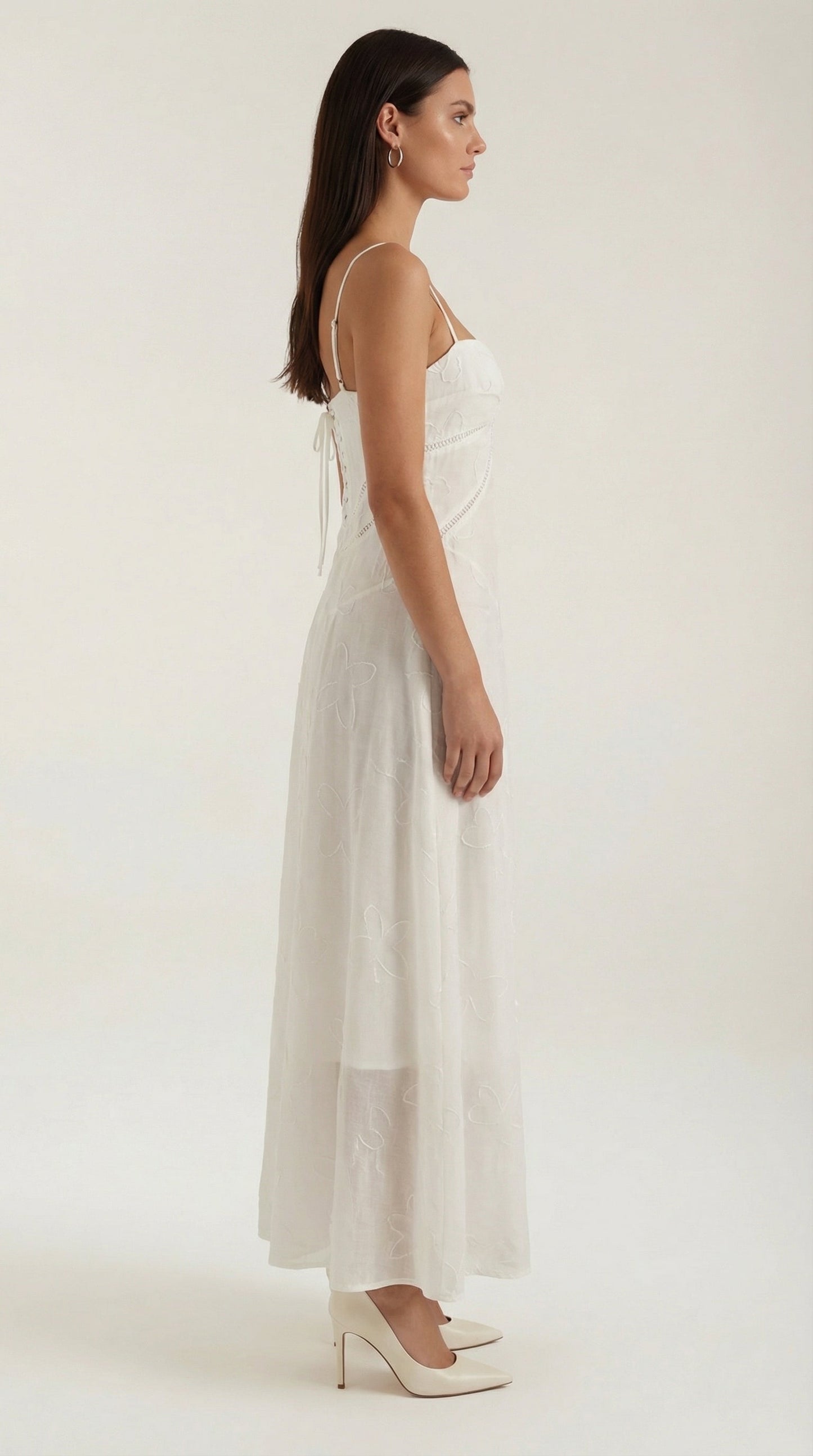 Rosa Cielo™ | Vestido de Encaje Arabelle para Maxicóctel