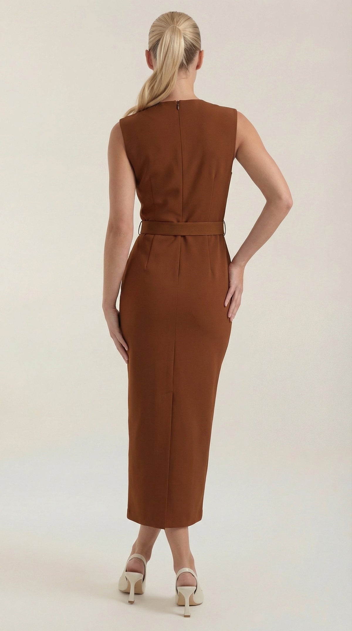 Ginevra™ | Vestido Midi con Detalles de Botones